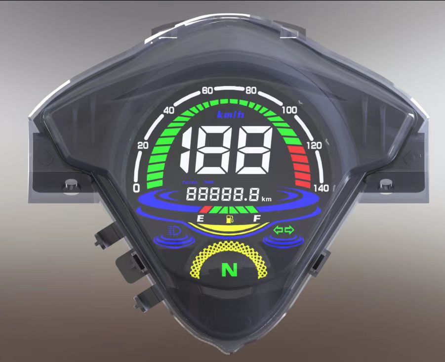 Speed meter led